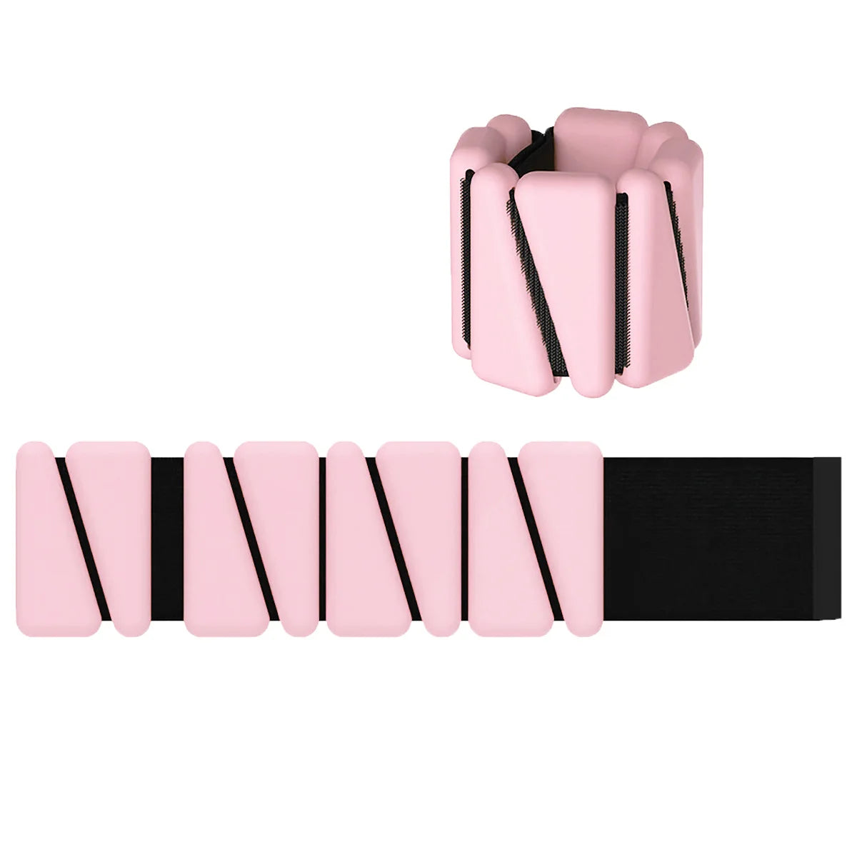 2X Ankle/Wrist Weights for Fitness Unisex - Adjustable (0.45kg Per Band)