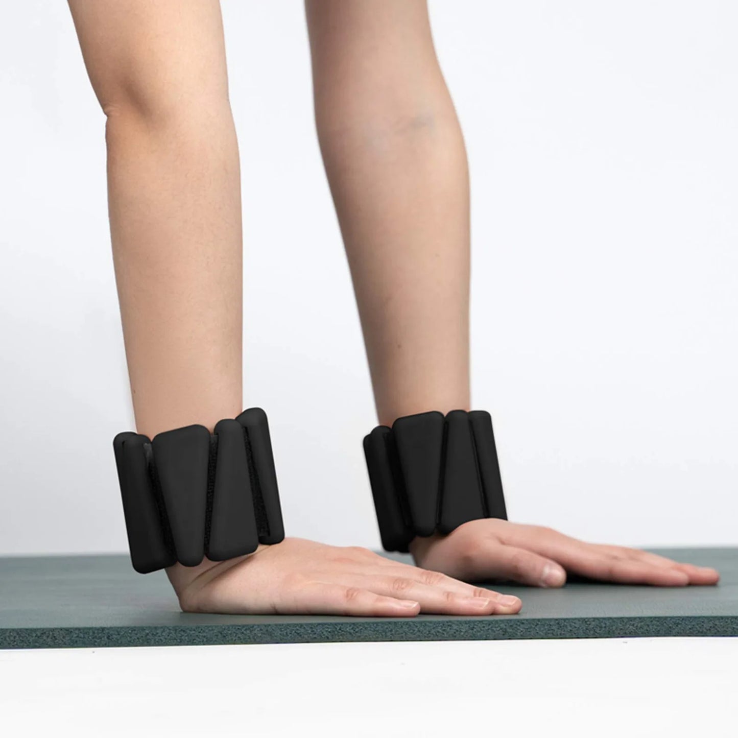 2X Ankle/Wrist Weights for Fitness Unisex - Adjustable (0.45kg Per Band)